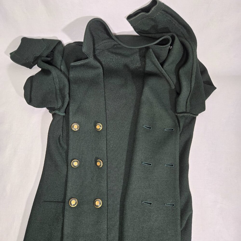 ST. JOHN Collection by Marie Gray Elite-Green Santana Knit Blazer Women Size 10. - Picture 13 of 17